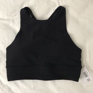 NEW Lululemon Energy Bra High Neck Long Line Bra 6